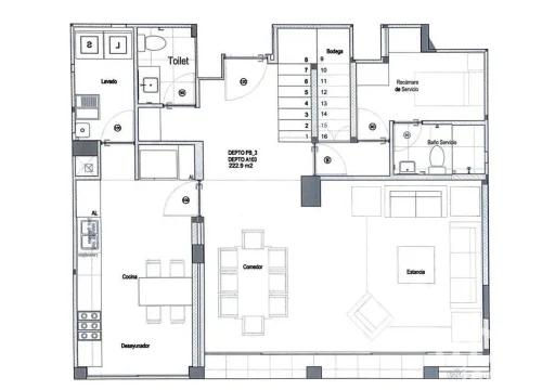 Departamento en renta en Juriquilla - Querétaro - ref 7819 6