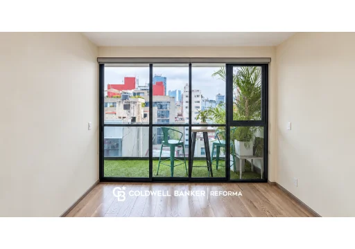 Departamento en renta en Roma Sur - Cuauhtémoc - ref 9614 9