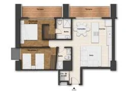 Depto 1703 Proto- tipo C