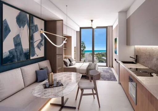 1 BED 1 BATH Unit 817 1