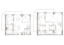 PH 2 BEDS 25 BATHS DEN Unit PH04