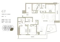 3 Bedroom Den Modelo C-7 555