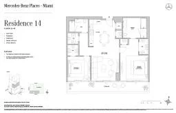 2 BD - Residence 14 - Levels 32-40