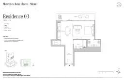 Studio - Residence 03 - Levels 42-51