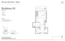 Studio - Residence 04 - Levels 32-40