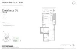 Studio - Residence 05 - Levels 32-40
