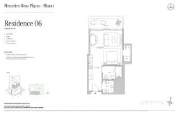 Studio - Residence 06 - Levels 32-40